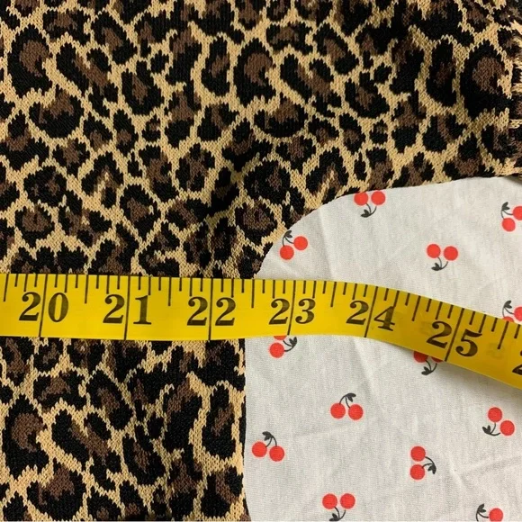 NINE WEST leopard print cardigan jackets - Picture 4 of 6